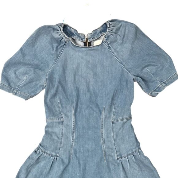 Jonathan Simkhai Holland Denim Mini Dress - Picture 9 of 16